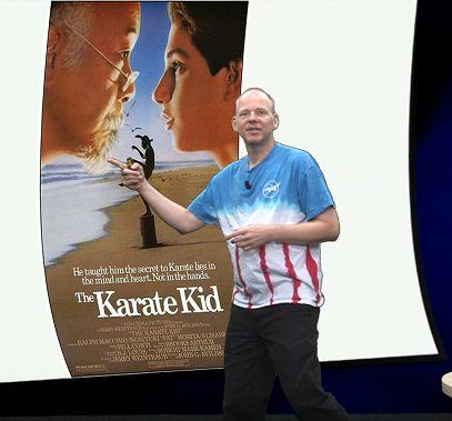 The Karate Kid Poster Exhibited at FP101x.